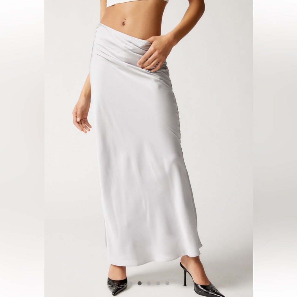 Lioness Devin Satin Maxi Skirt